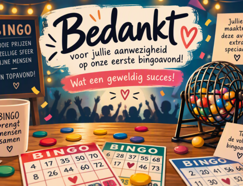 🎱 Bingo! Wat een fantastische eerste editie!